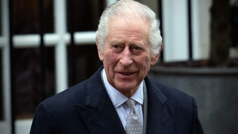 King Charles III departs after receiving treatment for an enlarged prostate at The London Clinic on January 29, 2024
