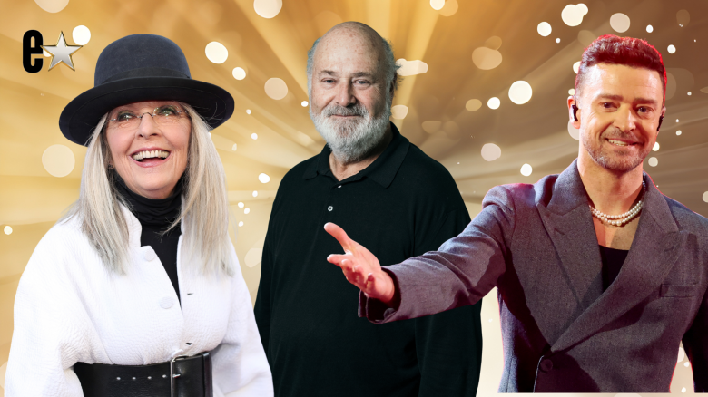Rob Reiner, Justin Timberlake, and Diane Keaton
