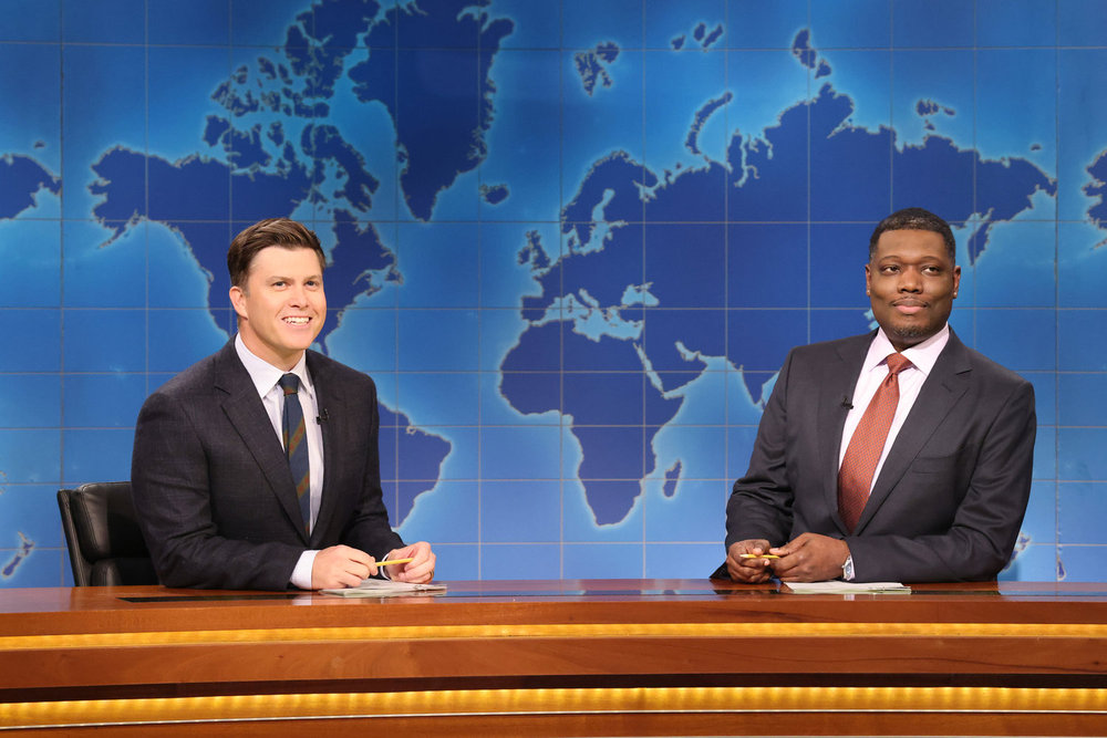 Colin Jost and Michael Che
