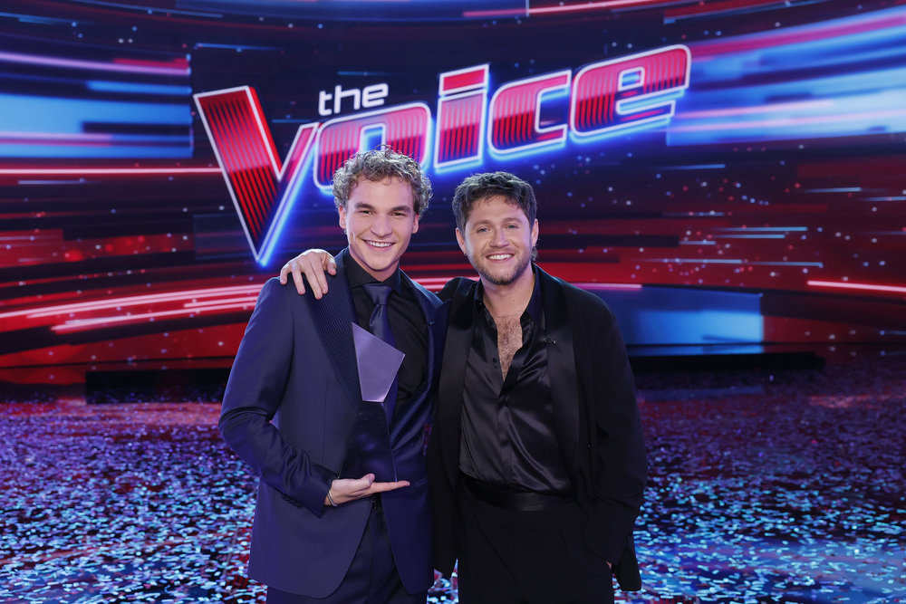 Aiden Ross and Niall Horan