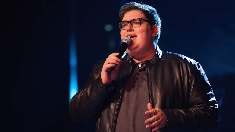 Republic artist and winner of The Voice Jordan Smith performs on stage during We Day at KeyArena on April 20, 2016