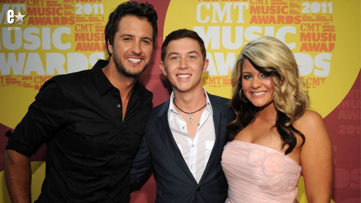 Luke Bryan, Scotty McCreery, Lauren Alaina