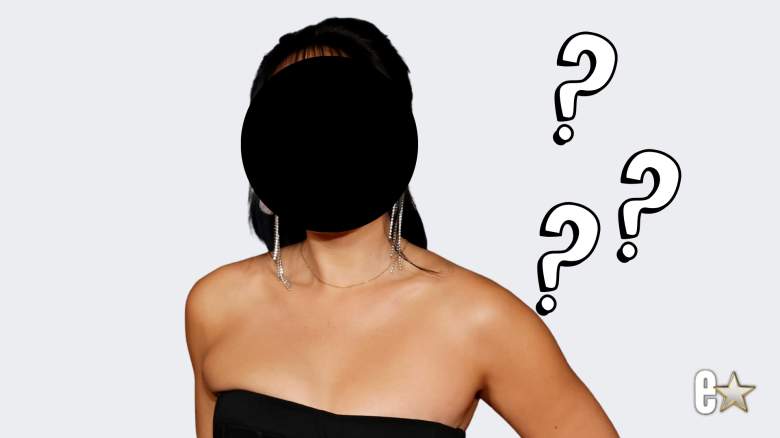 Cassey Ho with a black circle blocking out her face