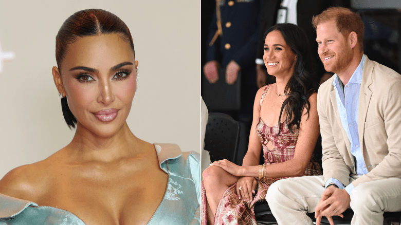 Kim Kardashian, Meghan Markle and Prince Harry