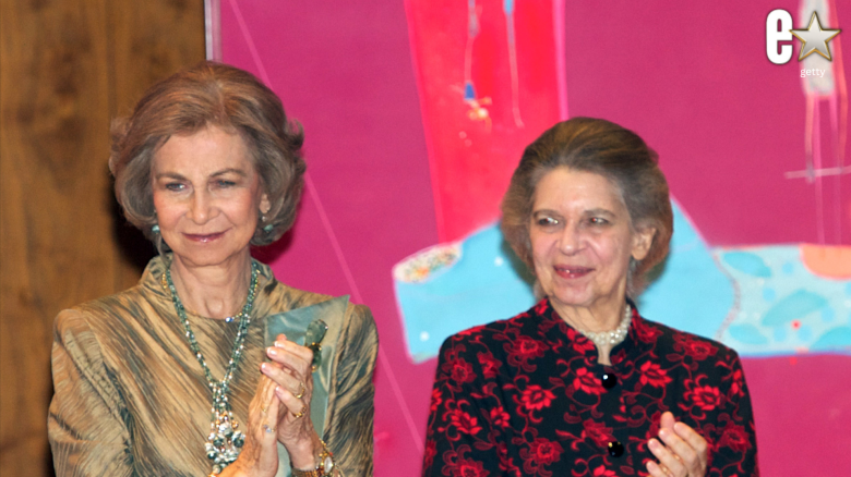 Queen Sofia of Spain and Princess Irene of Greece