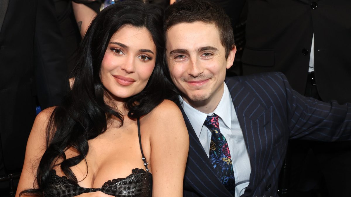 Kylie Jenner and Timothée Chalamet.