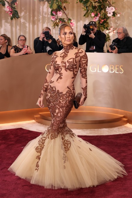 Jennifer Lopez attends the 83rd Annual Golden Globe Awards