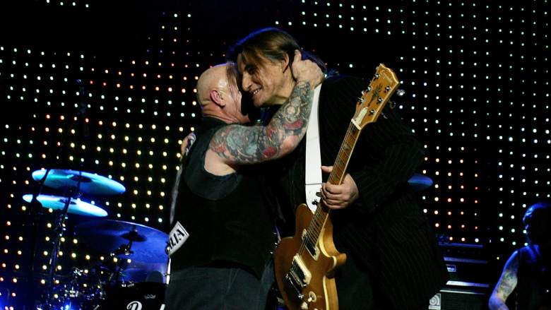 Gary "Angry" Anderson and Mick Cocks of Rose Tattoo.