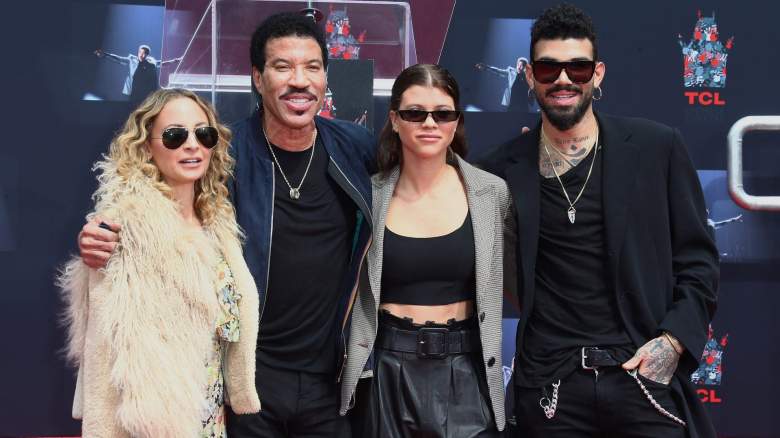 Nicole Richie, Lionel Richie, Sofia Richie and Miles Richie attend the Lionel Richie