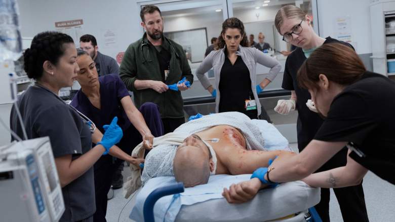 Kristin Villanueva, Alexandra Metz, Noah Wyle, Sepideh Moafi, Taylor Dearden, Fiona Dourif The Pitt Season 2