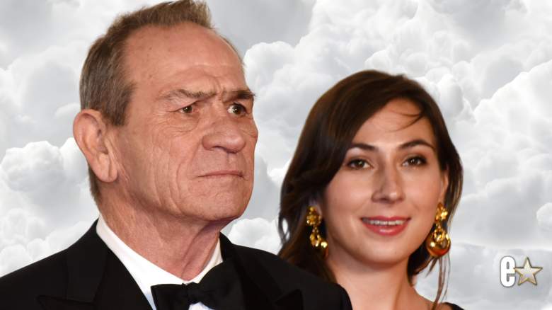 Tommy Lee Jones and daughter Victoria Jones at an event