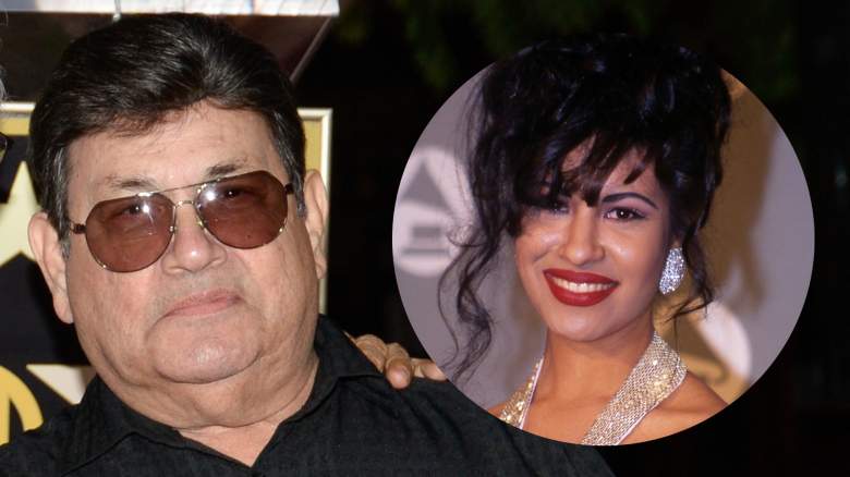 Abraham Quintanilla, Jr. and Selena.