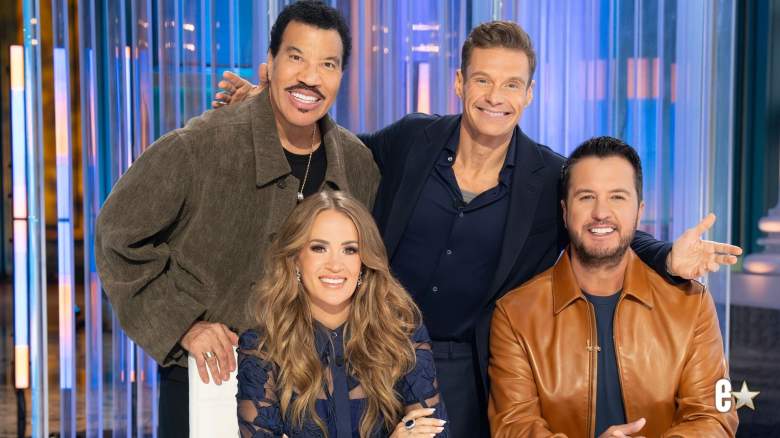 Lionel Richie, Carrie Underwood, Ryan Seacrest, Luke Bryan