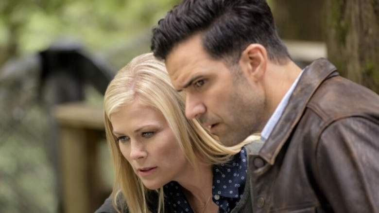 Alison Sweeney and Benjamin Ayres.