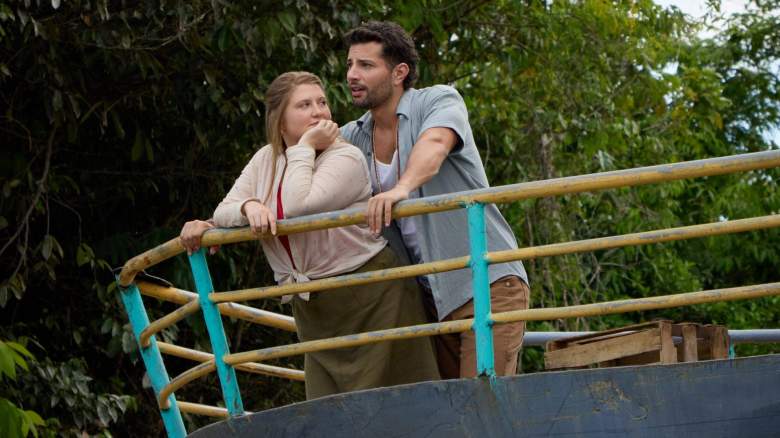 Jaicy Elliot and Rafael de la Fuente in Hallmark's "Love on the Amazon."