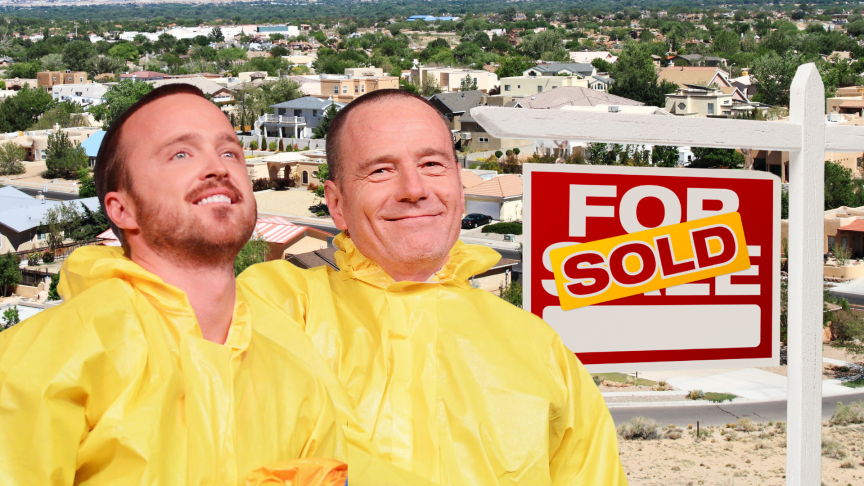 Aaron Paul and Bryan Cranston