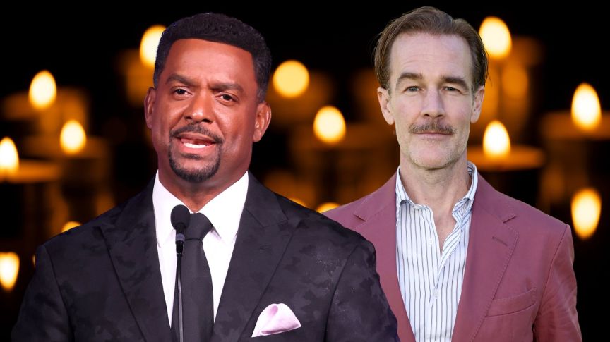 Alfonso Ribeiro and James Van Der Beek