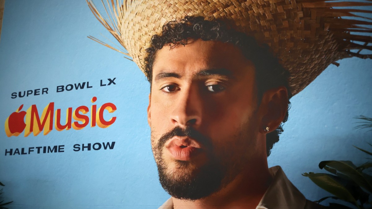 Bad Bunny's Super Bowl Halftime poster