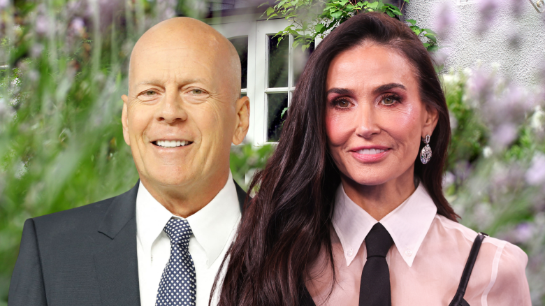 Bruce Willis and Demi Moore