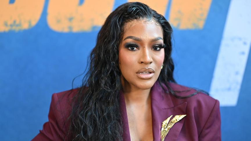 Drew Sidora on the red carpet