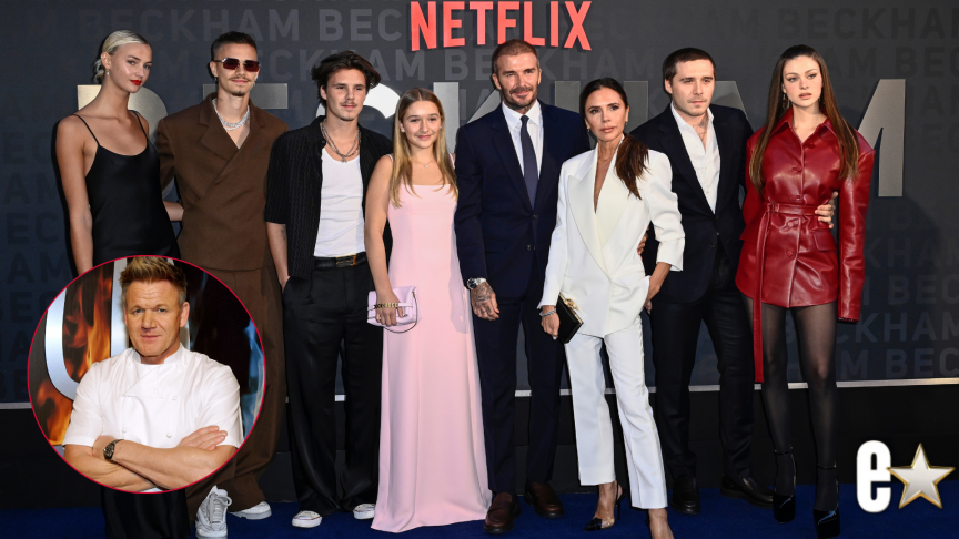 Gordan Ramsey and Beckham Family