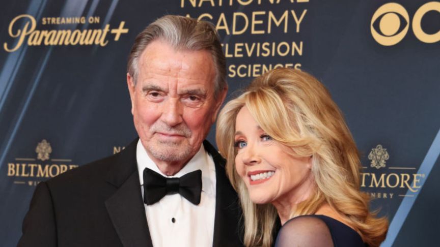 Eric Braeden and Melody Thomas Scott