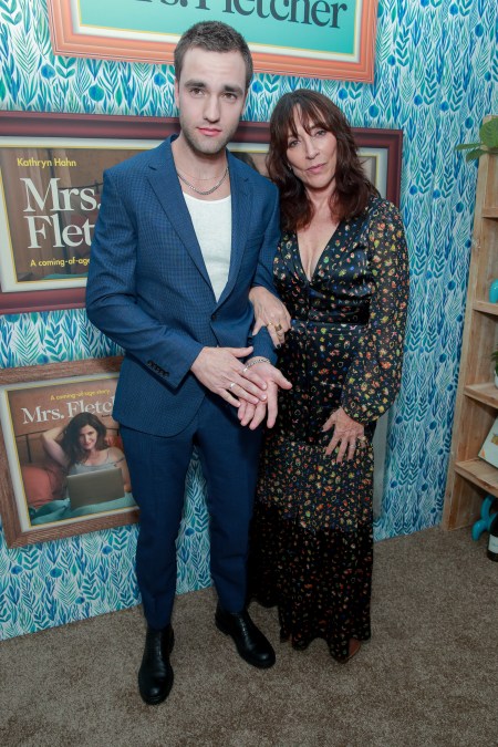 Jackson White and Katey Sagal