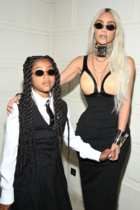 Kim Kardashian and North West