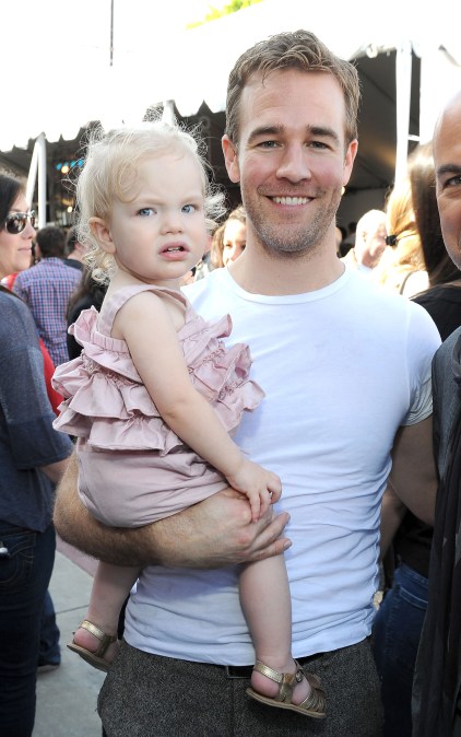 James Van Der Beek and Olivia Van Der Beek.