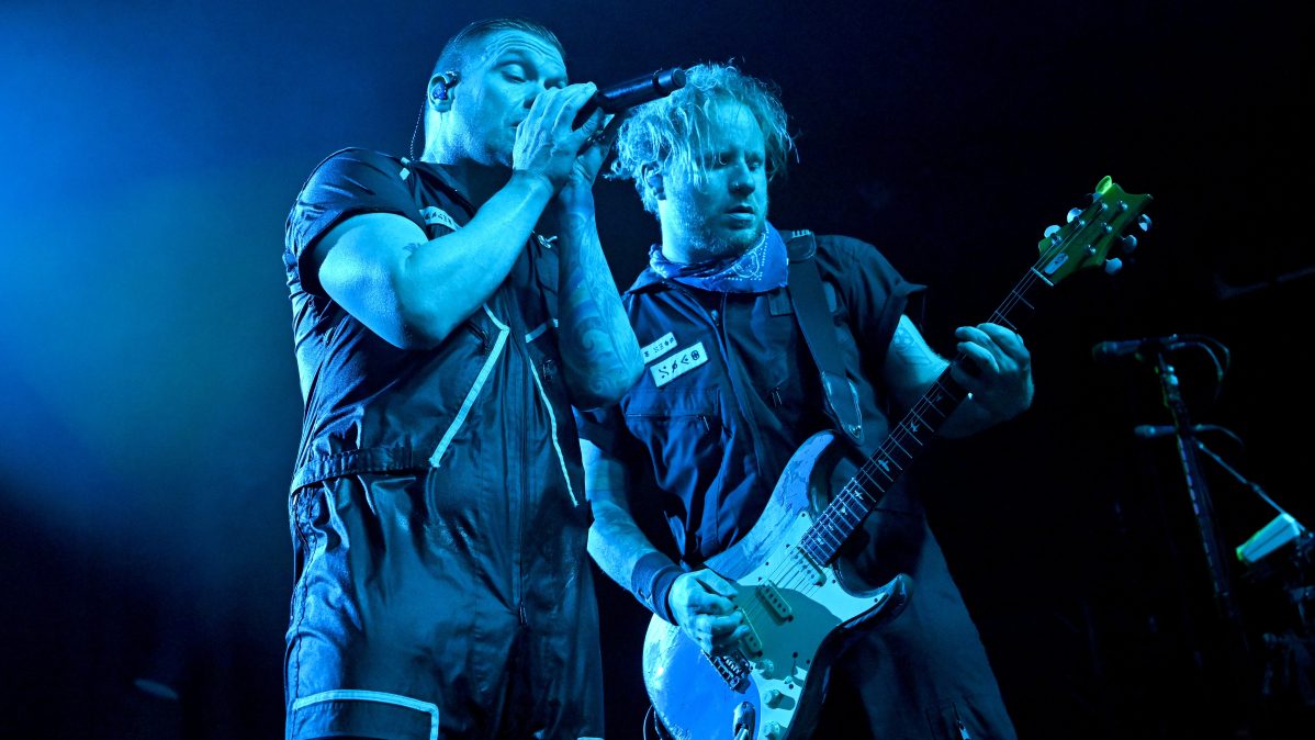 Brent Smith and Zach Myers of the band Shinedown