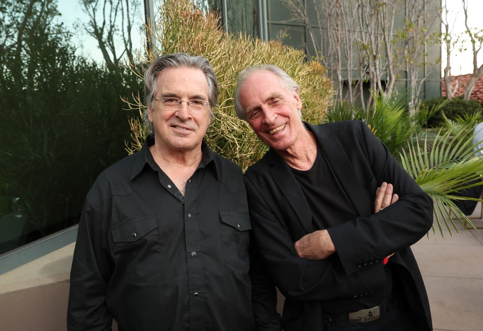 Robert Carradine and Keith Carradine