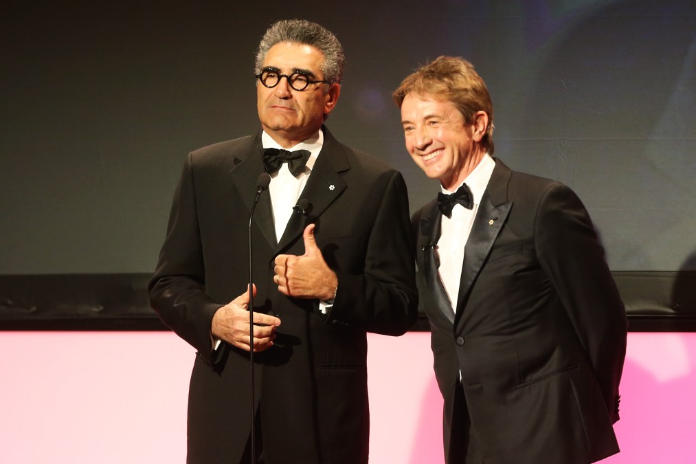 Actors Eugene Levy and Martin Short