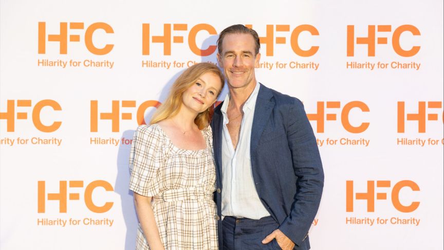 Kimberly and James Van Der Beek
