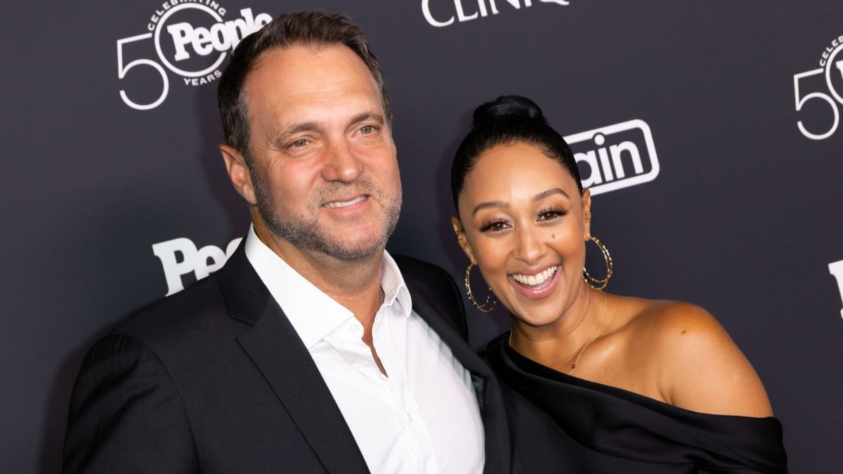 Adam Housely and Tamera Mowry-Housley