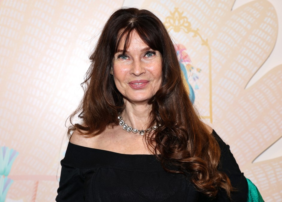 supermodel Carol Alt smiling at an event