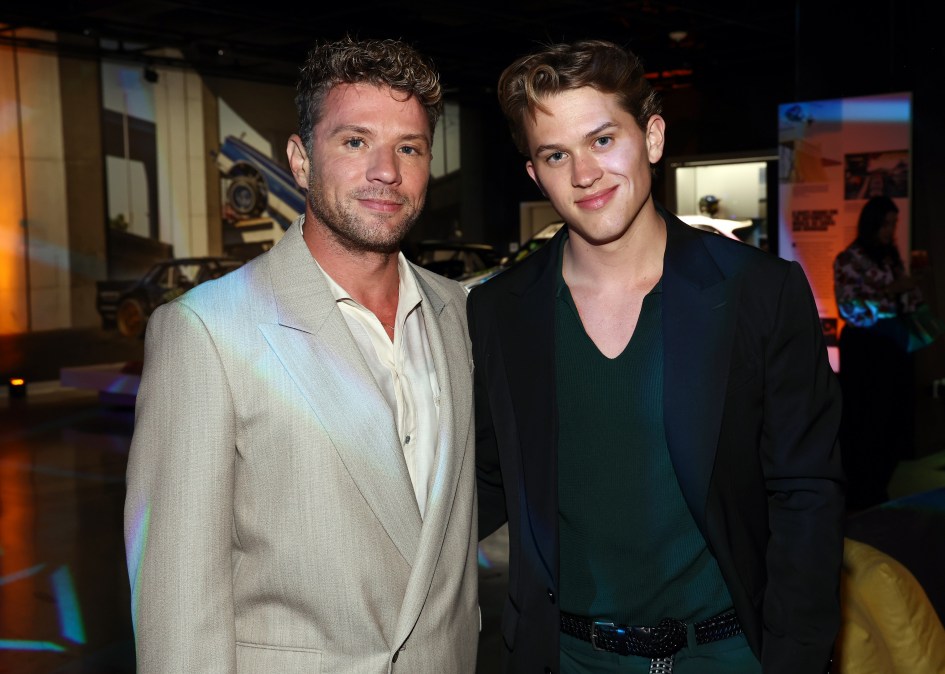 Ryan Phillippe and his son Deacon
