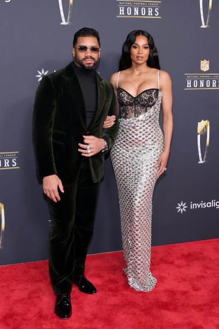 Russell Wilson and Ciara