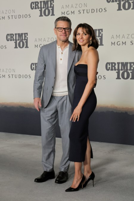 Matt Damon and Luciana Damon