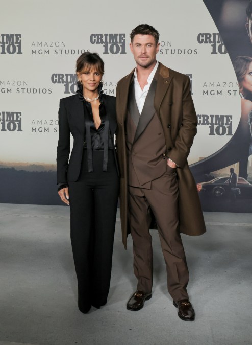 Halle Berry and Chris Hemsworth
