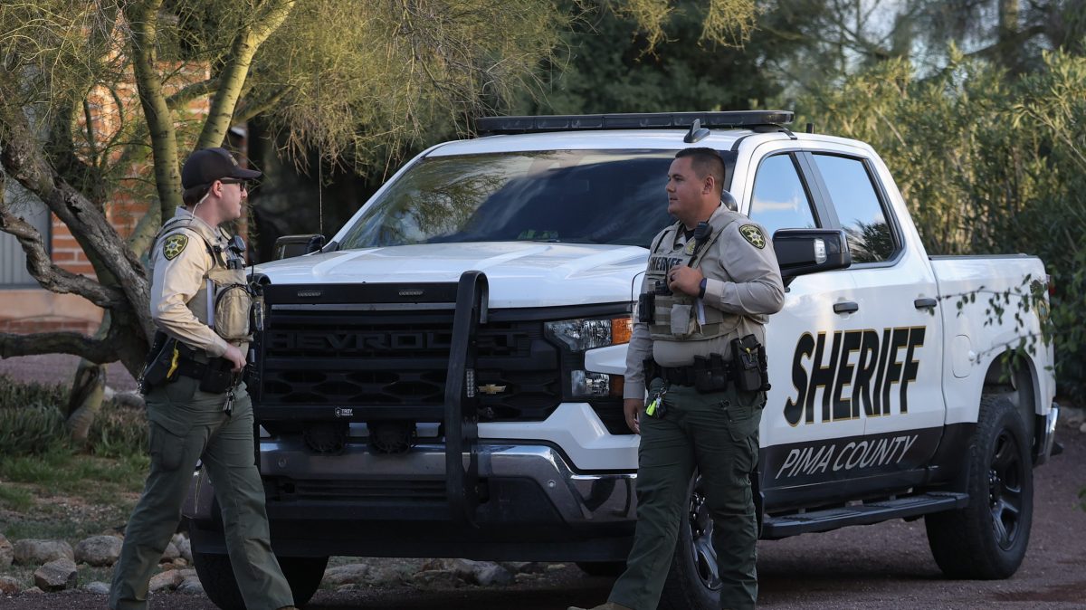 Police at Nancy Guthrie's house.
