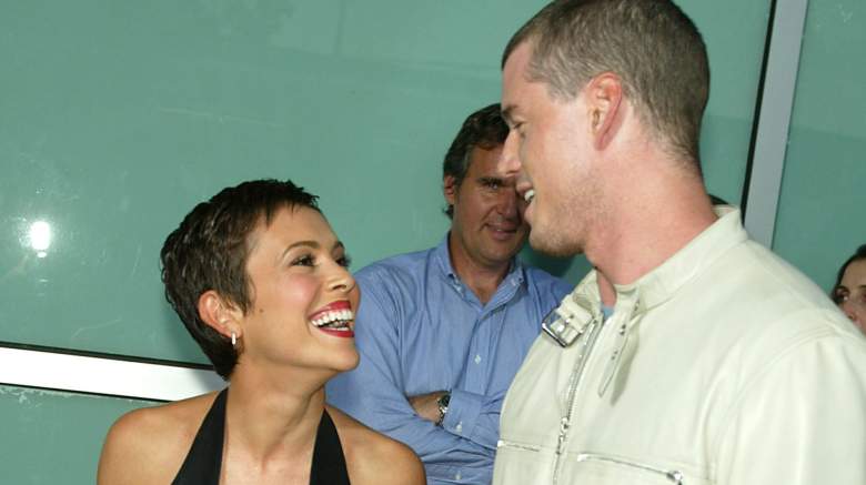 Alyssa Milano and Eric Dane.