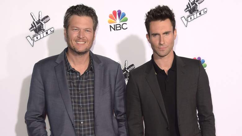 blake shelton adam levine