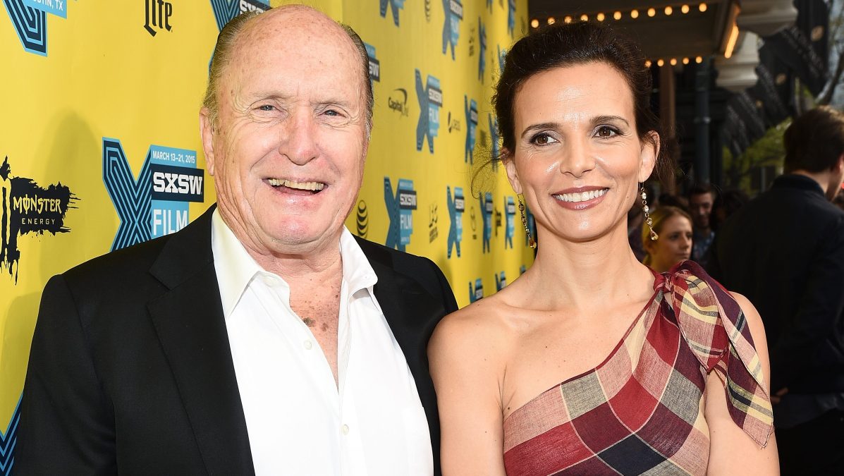 Robert Duvall and wife, Luciana Duvall
