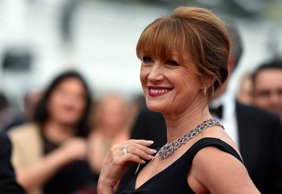 Jane Seymour smiles on the red carpet