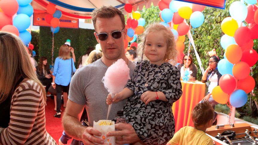 James Van Der Beek and Olivia Van Der Beek.