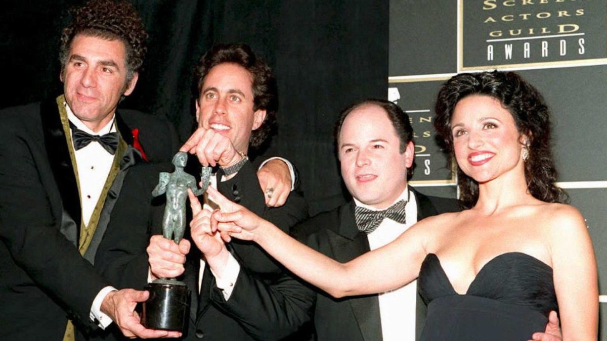 Michael Richards, Jerry Seinfeld, Jason Alexander, Julia Louis-Dreyfus