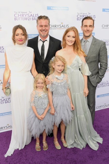 Eric Dane and James Van Der Beek attend an event
