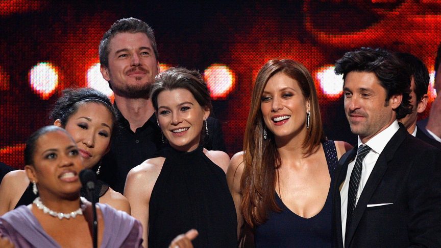 Grey's Anatomy cast and Eric Dane