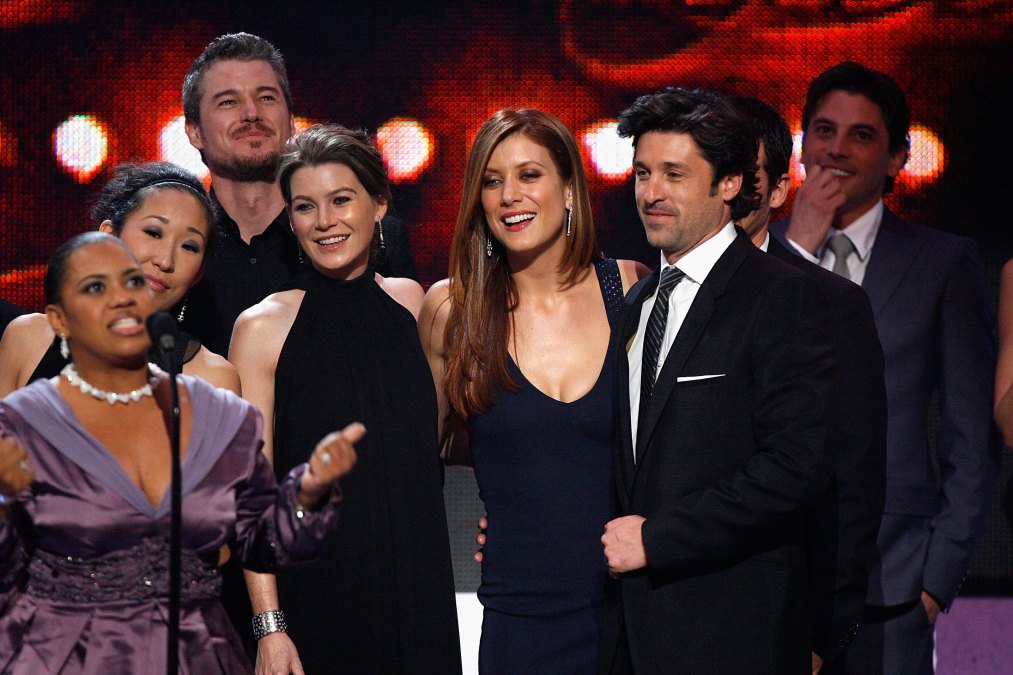 The cast of "Grey's Anatomy" 