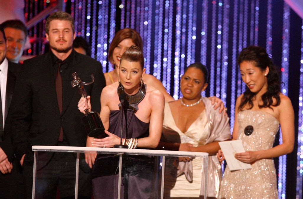 Eric Dane, Kate Walsh, Ellen Pompeo, Chandra Wilson, and Sandra Oh